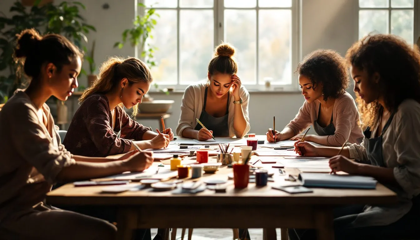 Puissance créative femme