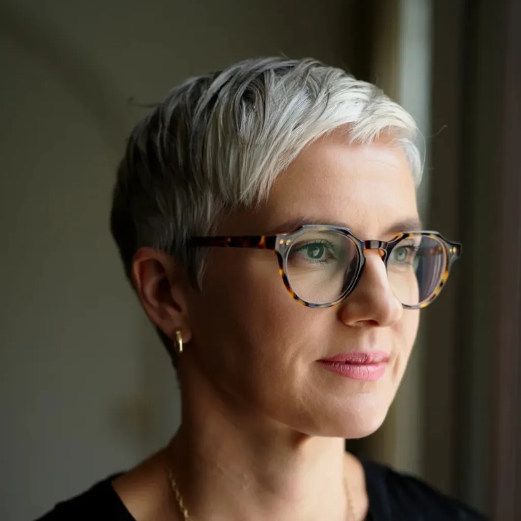coupe courte femme moderne