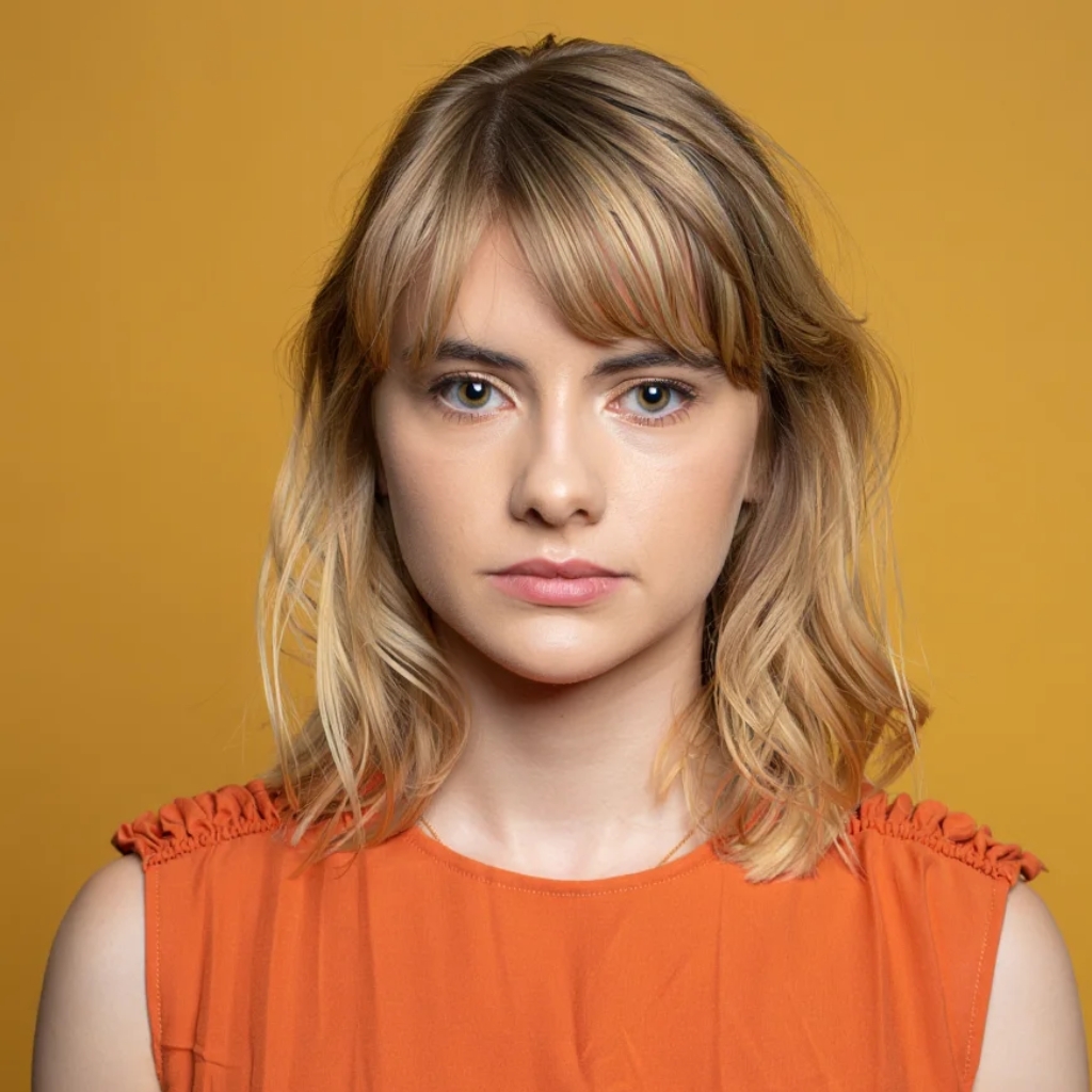 dégradé cheveux mi long