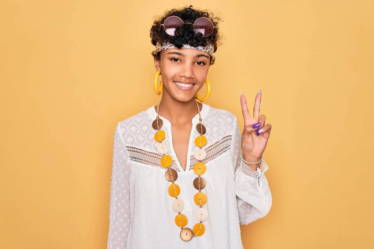 Soirée déguisée hippie