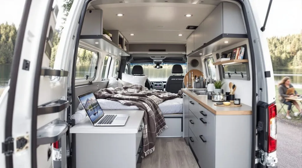 aménagement van compact