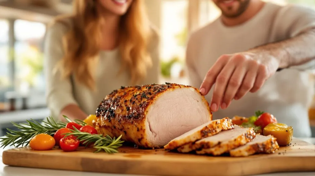roti de porc air fryer