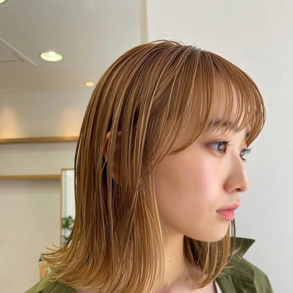 cheveux long dégradé