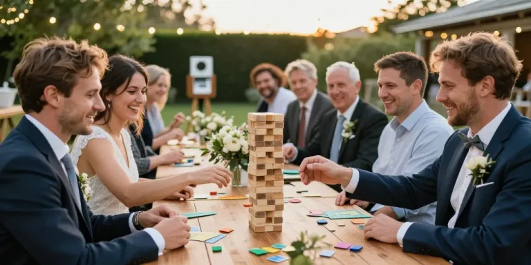 mariage jeux animation