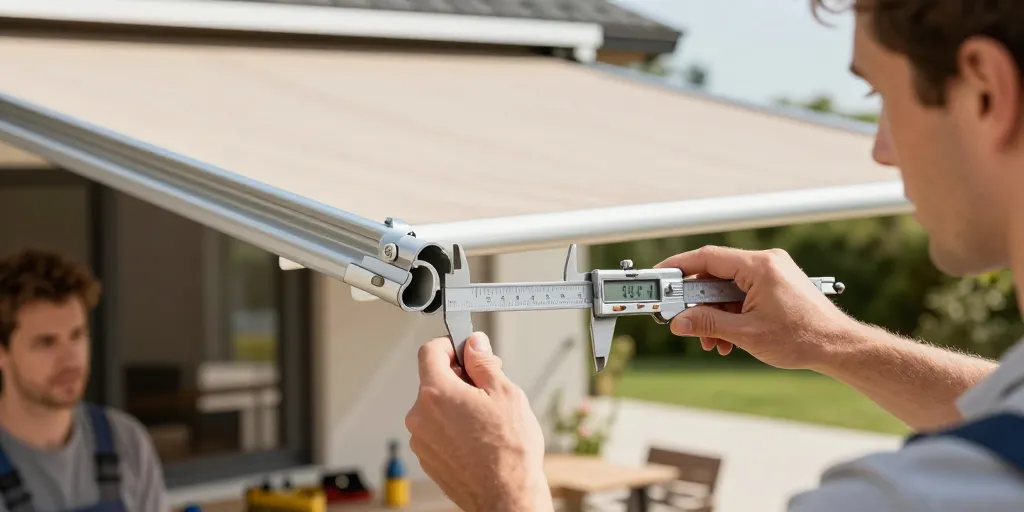 Jonc pour store banne : comment choisir le bon diamètre ?