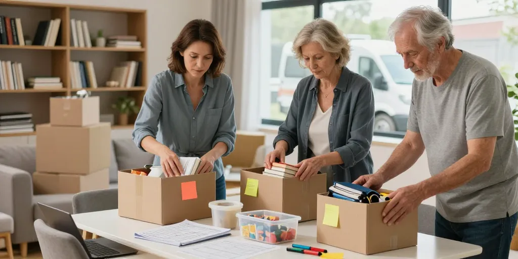 vider une maison par où commencer