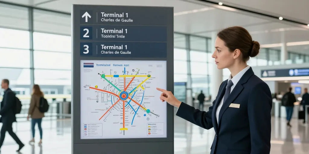 combien de terminal a cdg