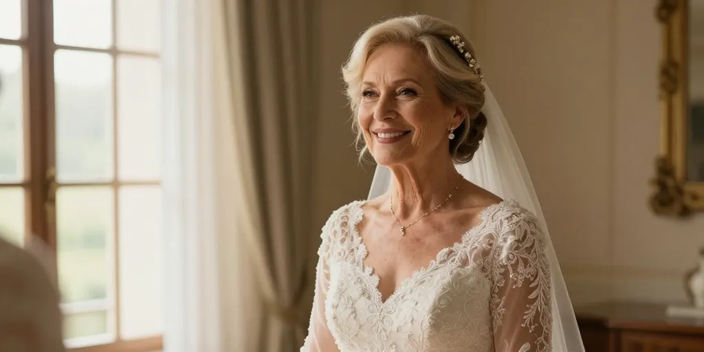Robe de mariée pour renouvellement de vœux : pourquoi l’âge n’est pas une limite mais une force