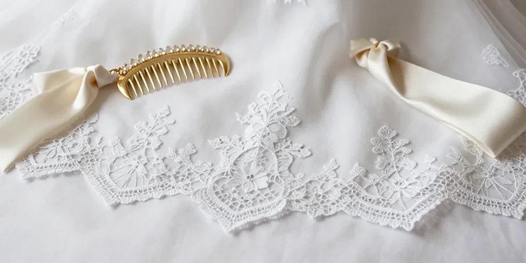 faire part mariage dentelle